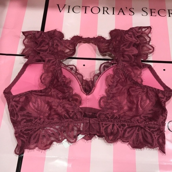 🔥ON SALE🔥2/$25🔥 Victoria’s Secret Pink Date Push Up Bralette - Picture 3 of 8